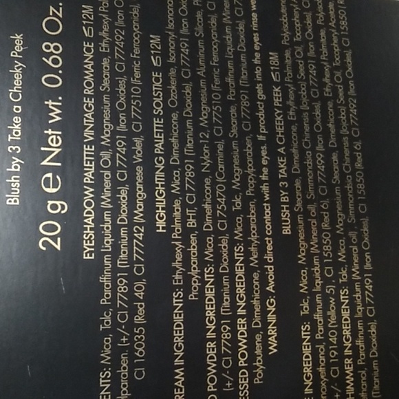 HP!! NWT Sleek Bring On The Night Makeup Set - Picture 6 of 8